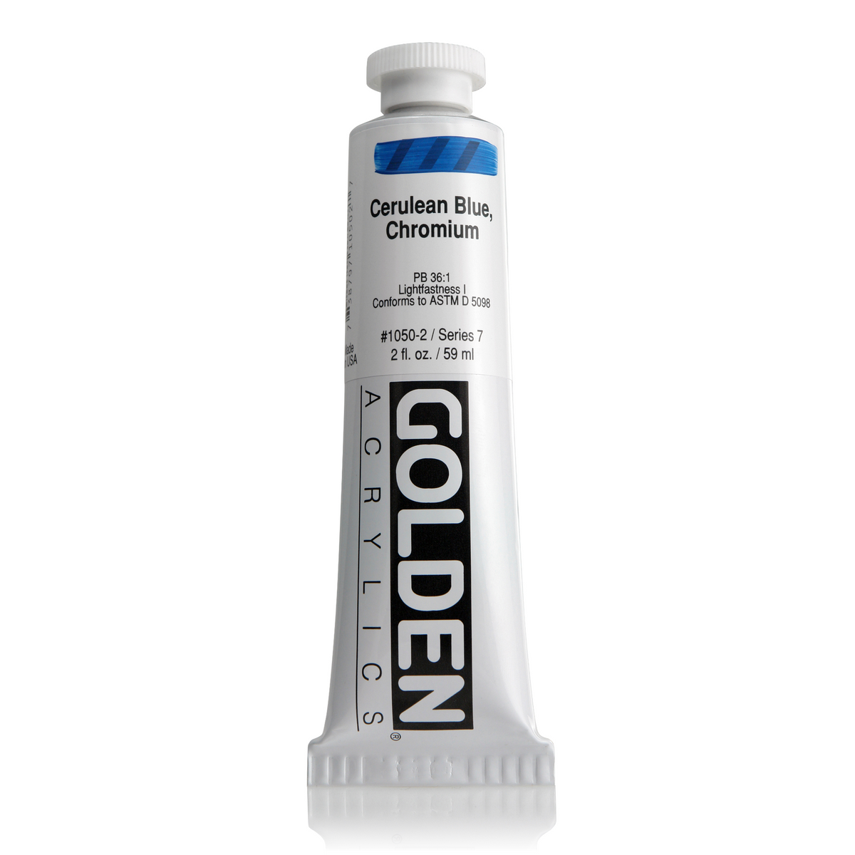 GOLDEN HEAVY BODY ACRYLIC (BLUES)