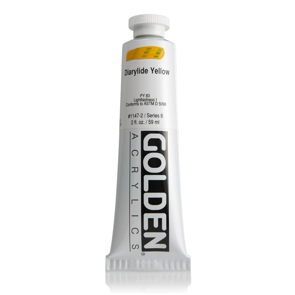 GOLDEN HEAVY BODY ACRYLIC (YELLOWS)