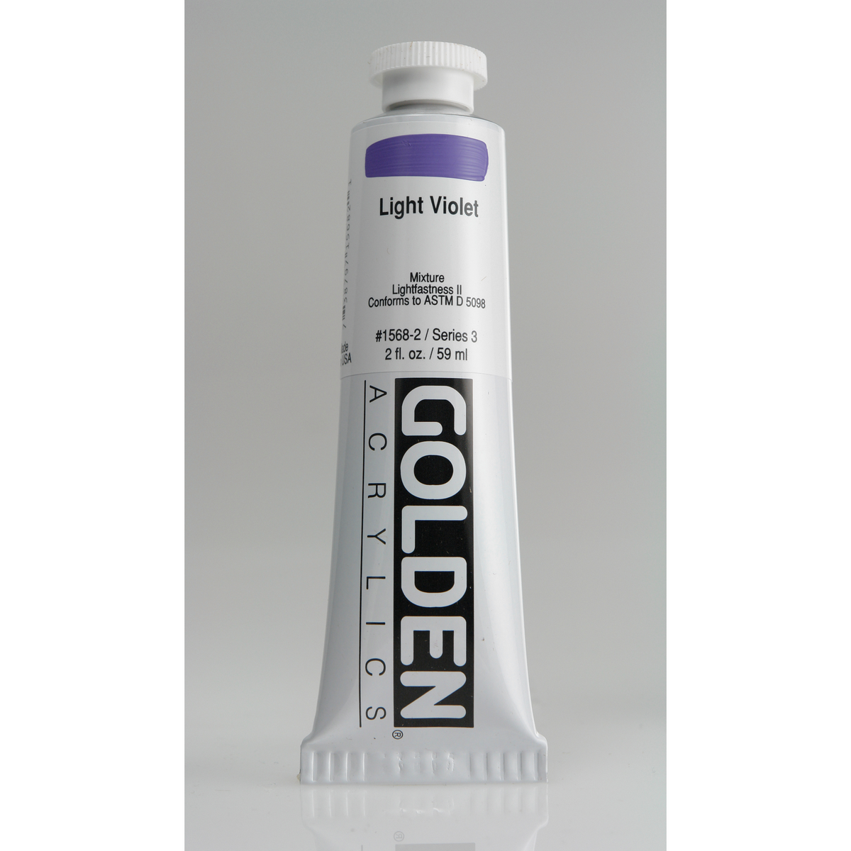 GOLDEN HEAVY BODY ACRYLIC (PURPLES)