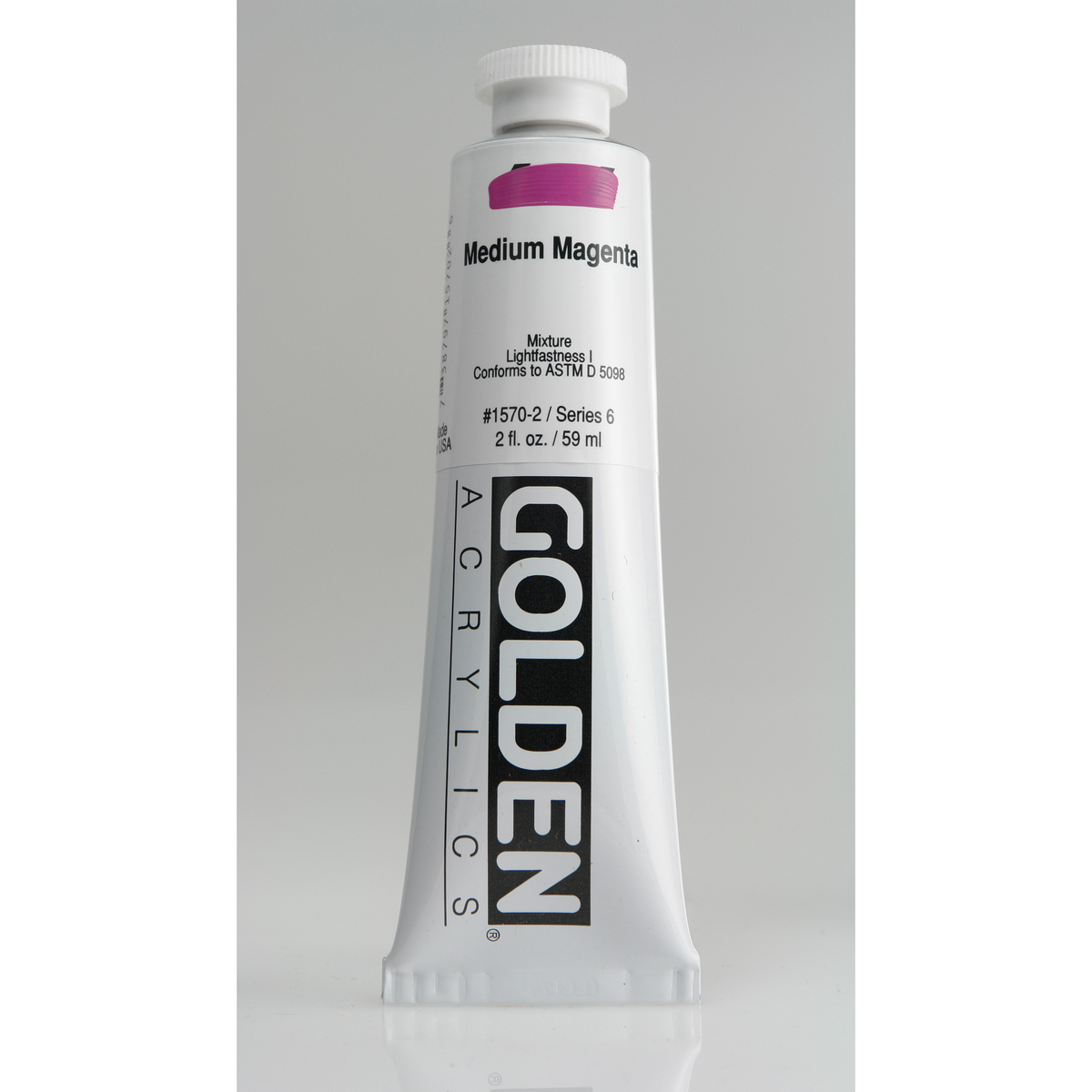 GOLDEN HEAVY BODY ACRYLIC (REDS)