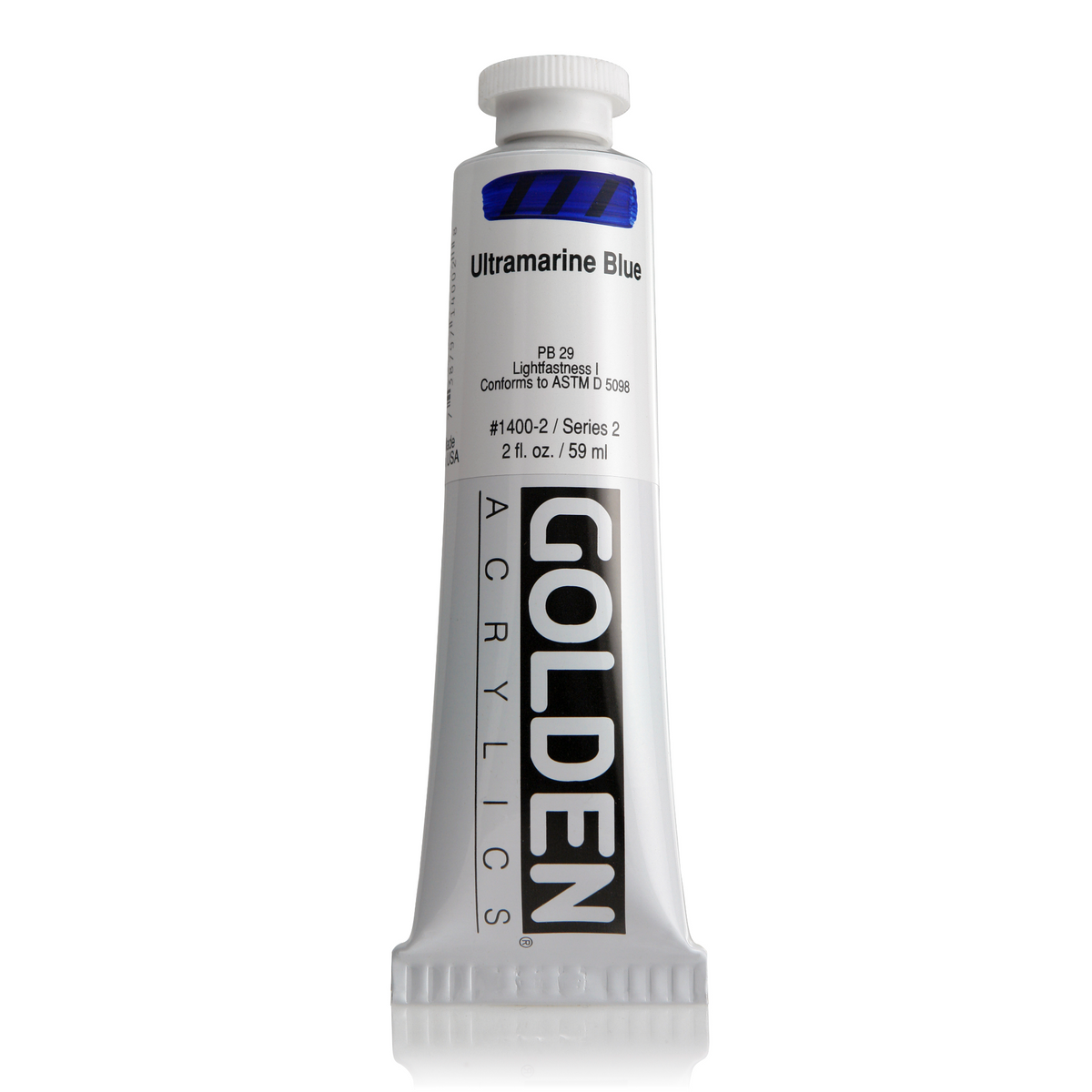 GOLDEN HEAVY BODY ACRYLIC (BLUES)
