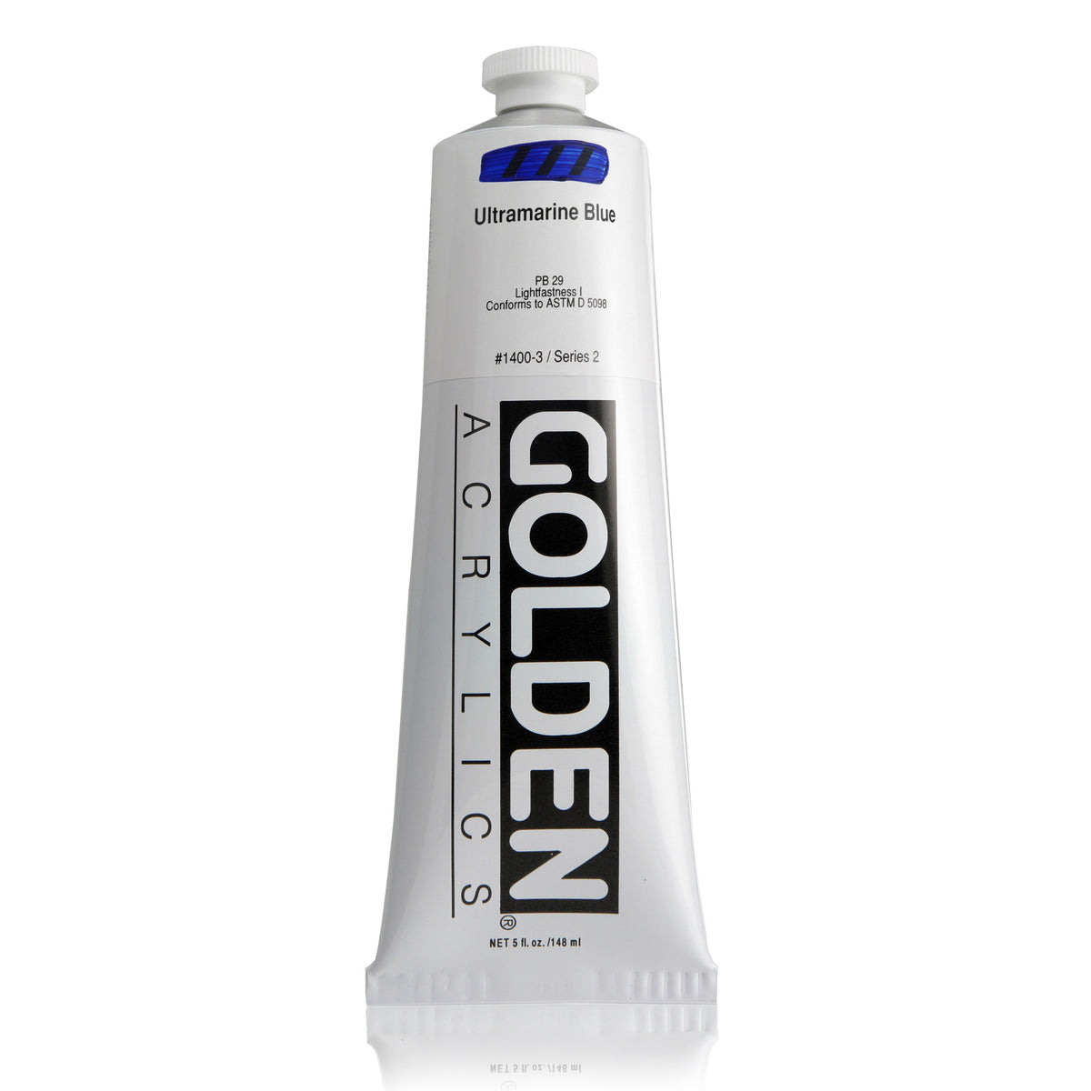 GOLDEN HEAVY BODY ACRYLIC (BLUES)