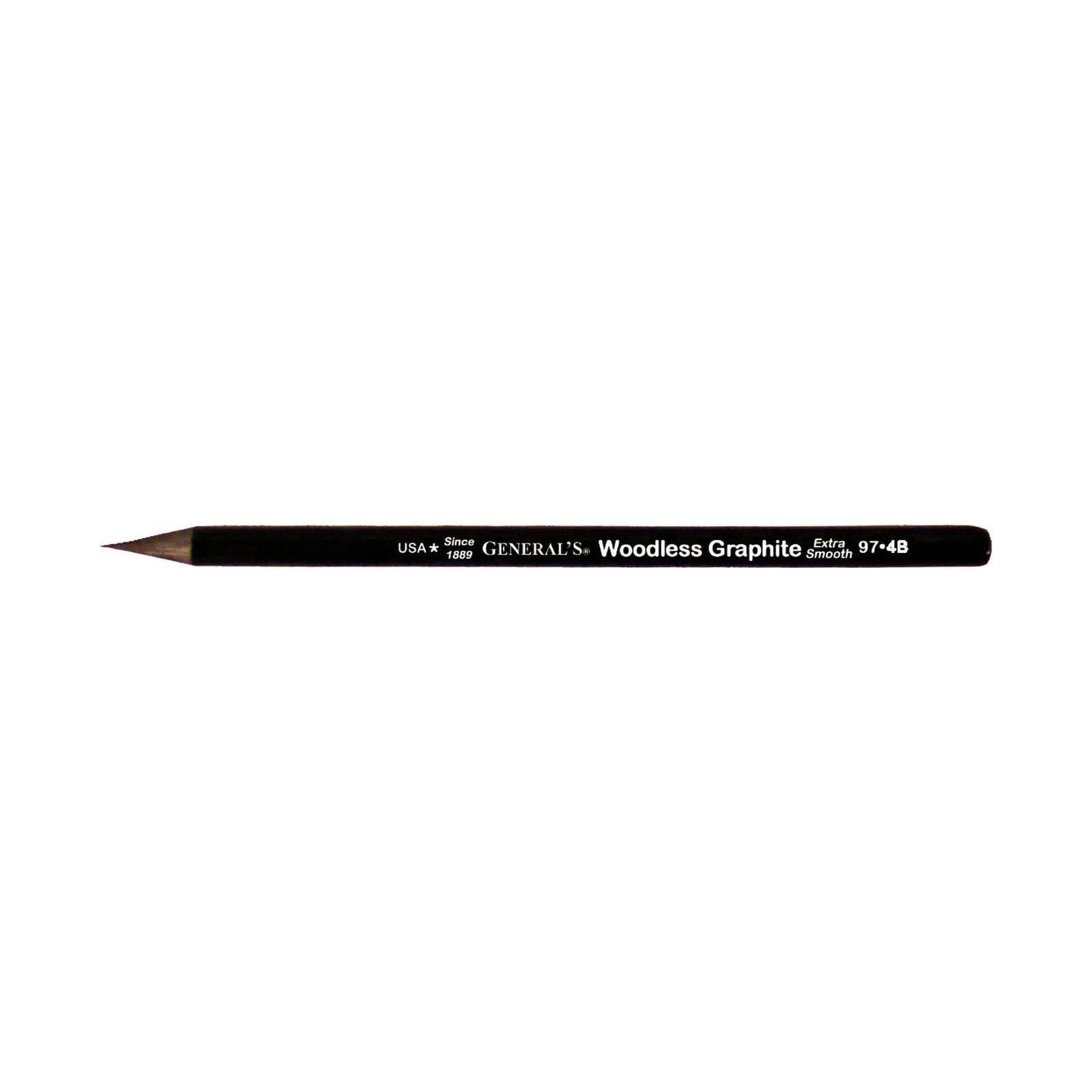 GENERAL'S WOODLESS GRAPHITE PENCIL 2B
