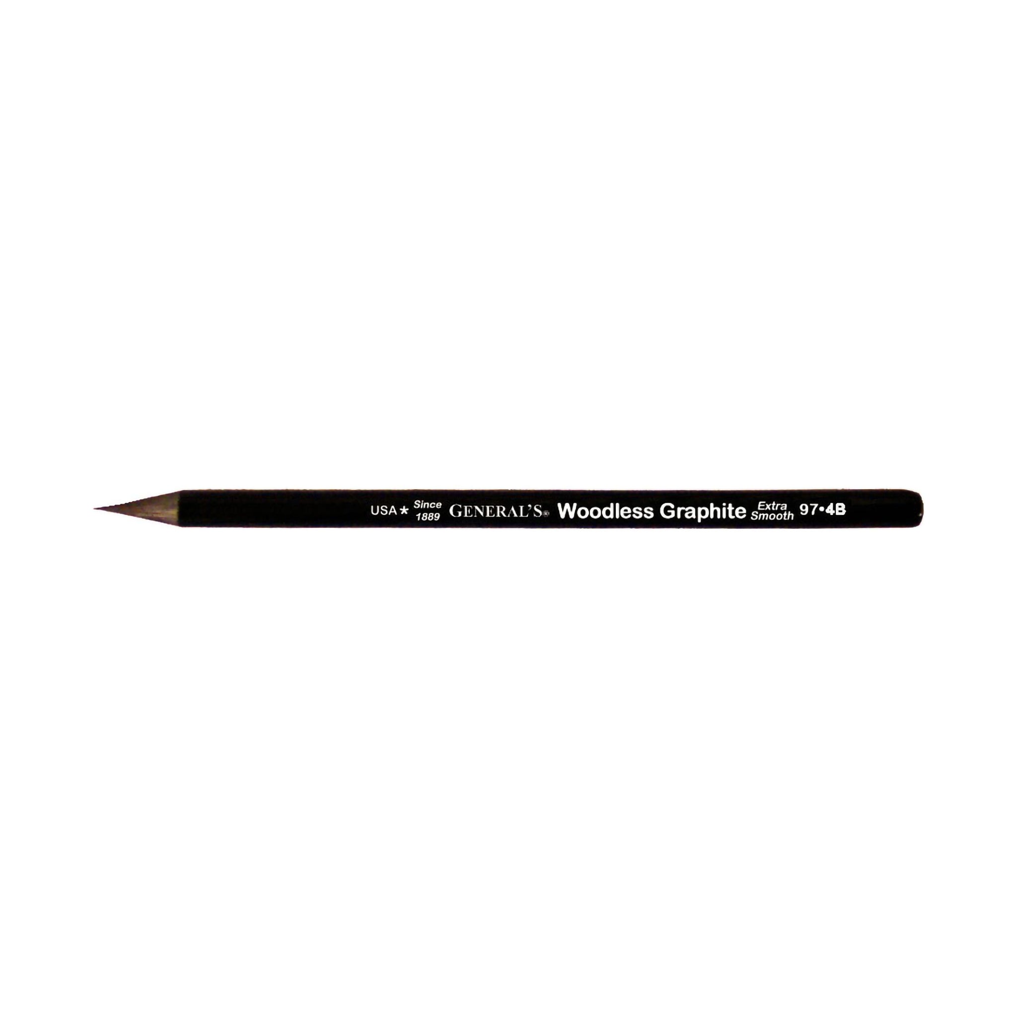 Generals Woodless Graphite Pencils, Woodless Graphite Pencil 8b / ea. / 8b