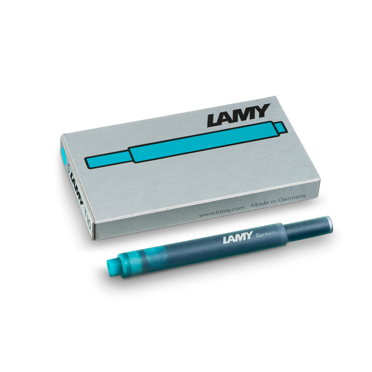 LAMY INK CARTRIDGE BOX/5 TURQUOISE