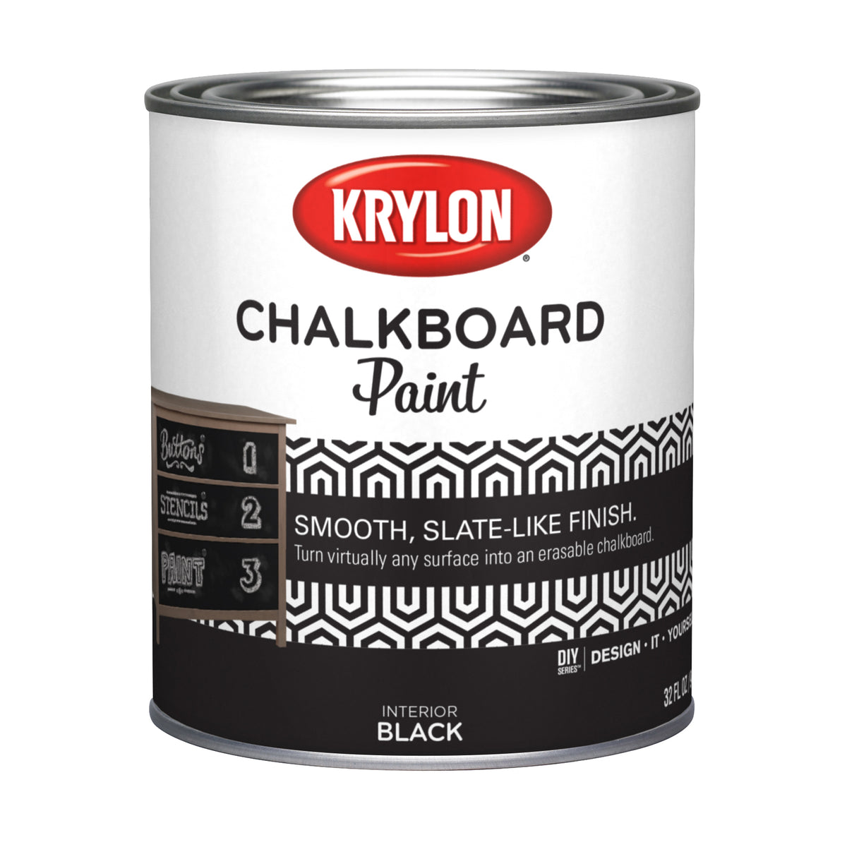 CHALKBOARD PAINT BLACK 29oz