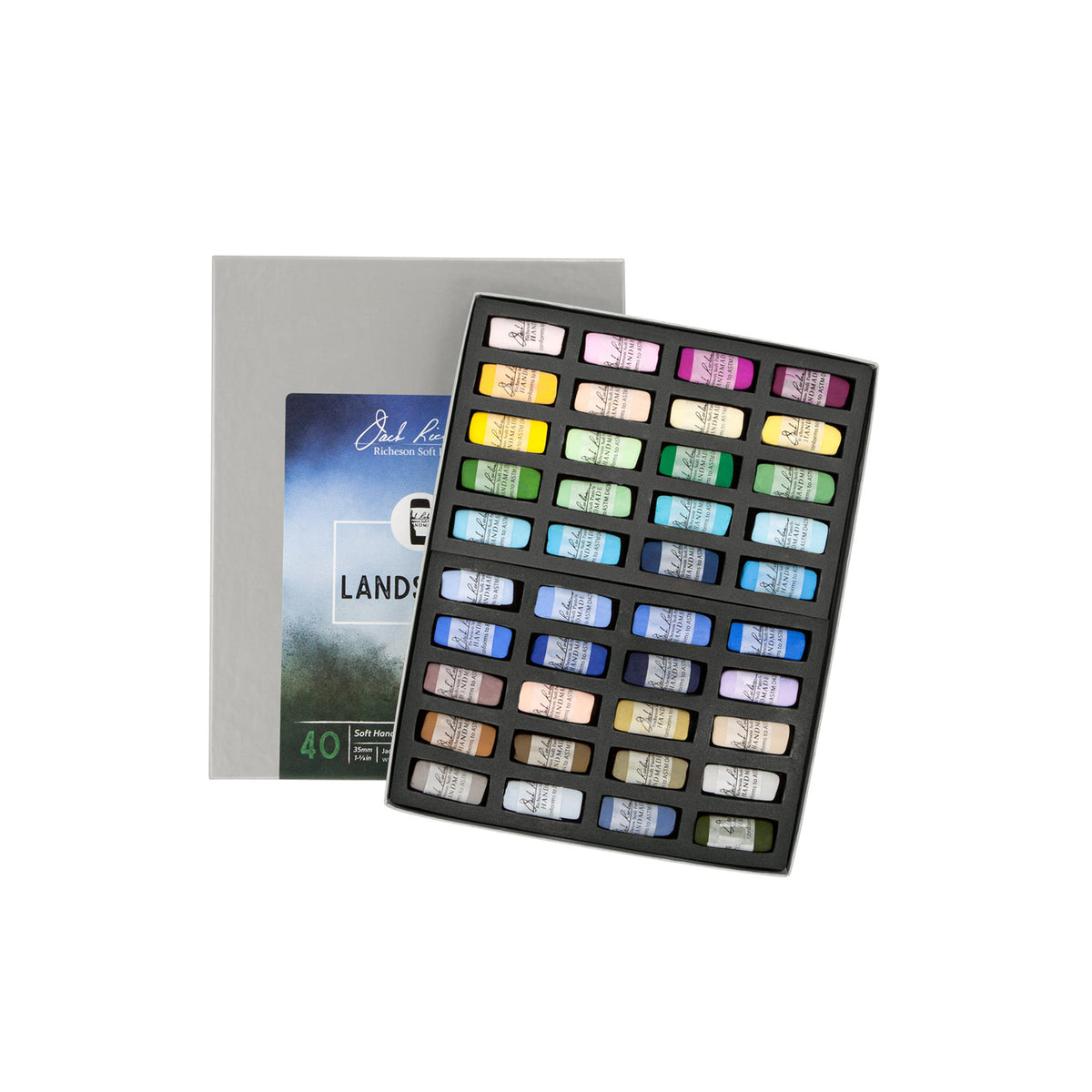 HANDROLLED SOFT PASTEL SET/40 LANDSCAPE