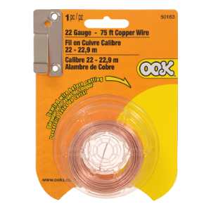 GALVANIZED WIRE COPPER 75&#39; 22-GAUGE