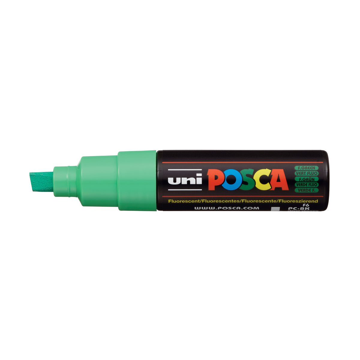 POSCA PAINT MARKER PC-8K BROAD FLUORESCENT GREEN
