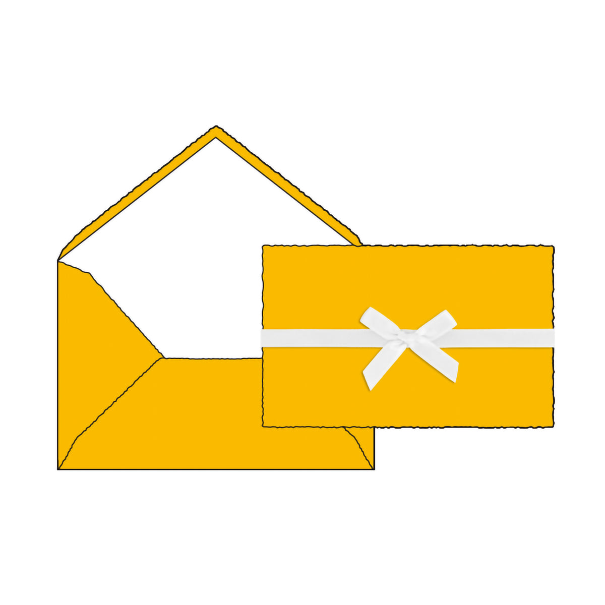 TRENDY MINI NOTECARDS 10-PACK CITRINE