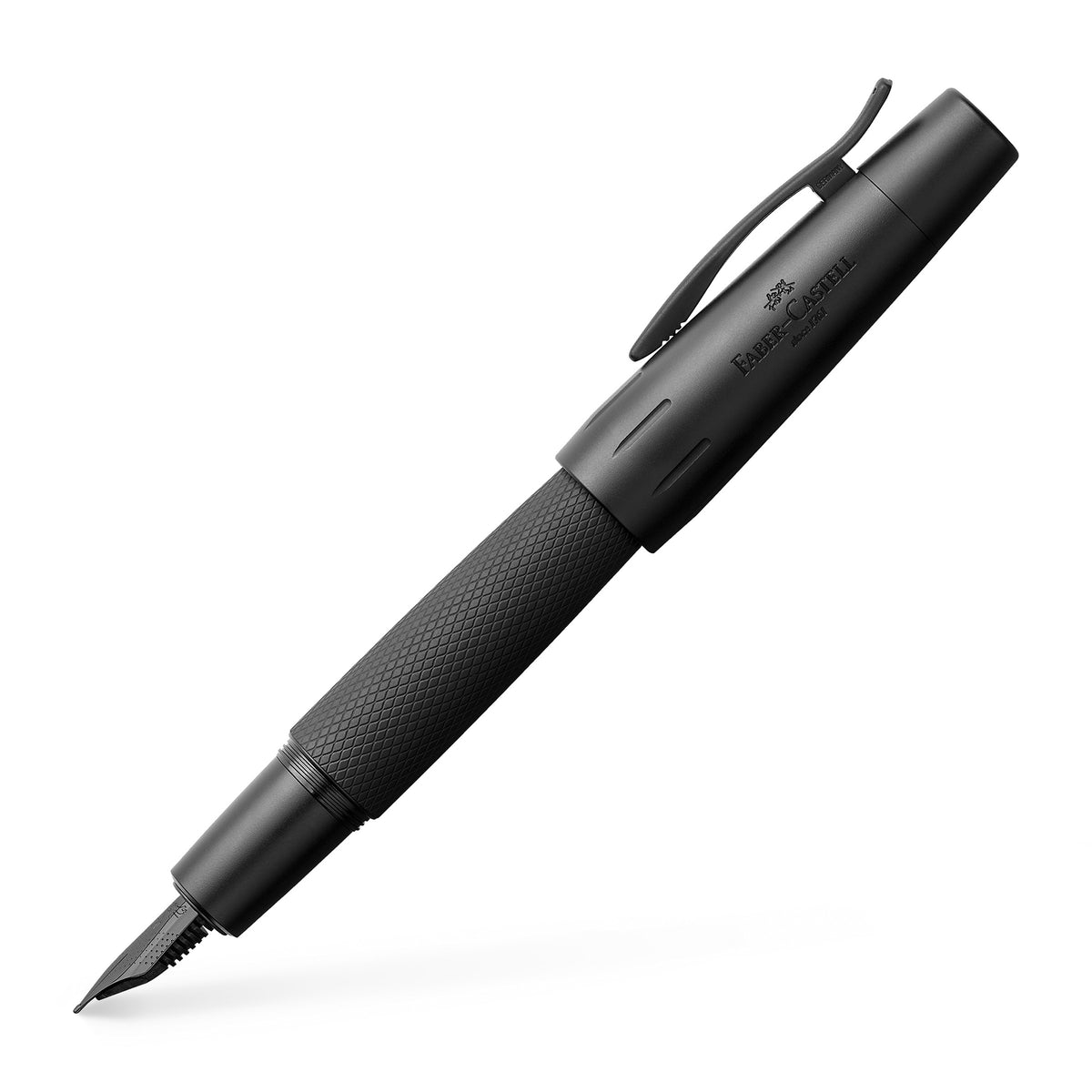 E-MOTION PURE BLACK FOUNTAIN PEN FINE