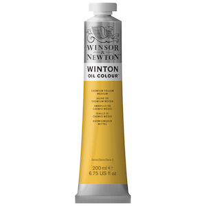 WINTON OIL COLOR 200ml CADMIUM YELLOW MEDIUM