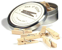 CAN O&#39;CLIPS WOODEN CLOTHESPINS 24PK