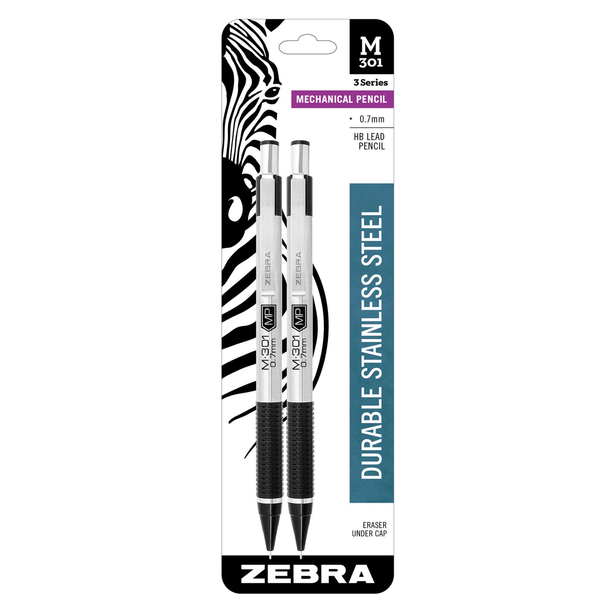ZEBRA M-301 MECHANICAL PENCIL 0.7mm SET/2