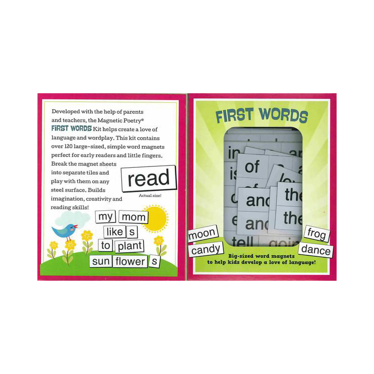 KIDS MAGNETIC POETRY FIRST WORDS