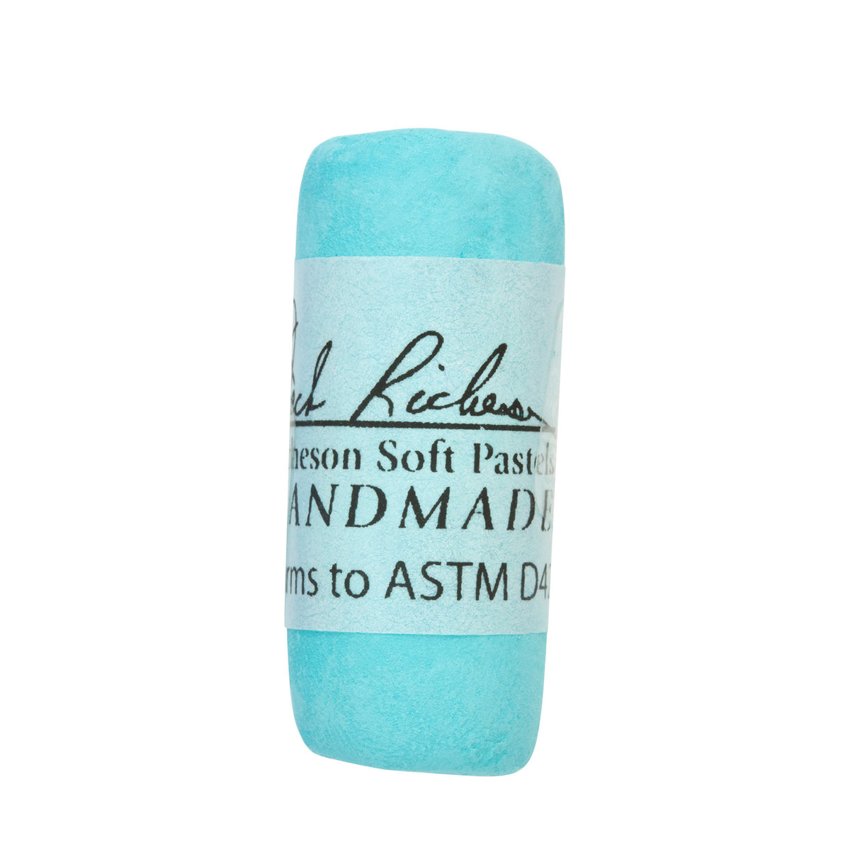 HANDROLLED SOFT PASTEL TURQUOISE GREEN 13