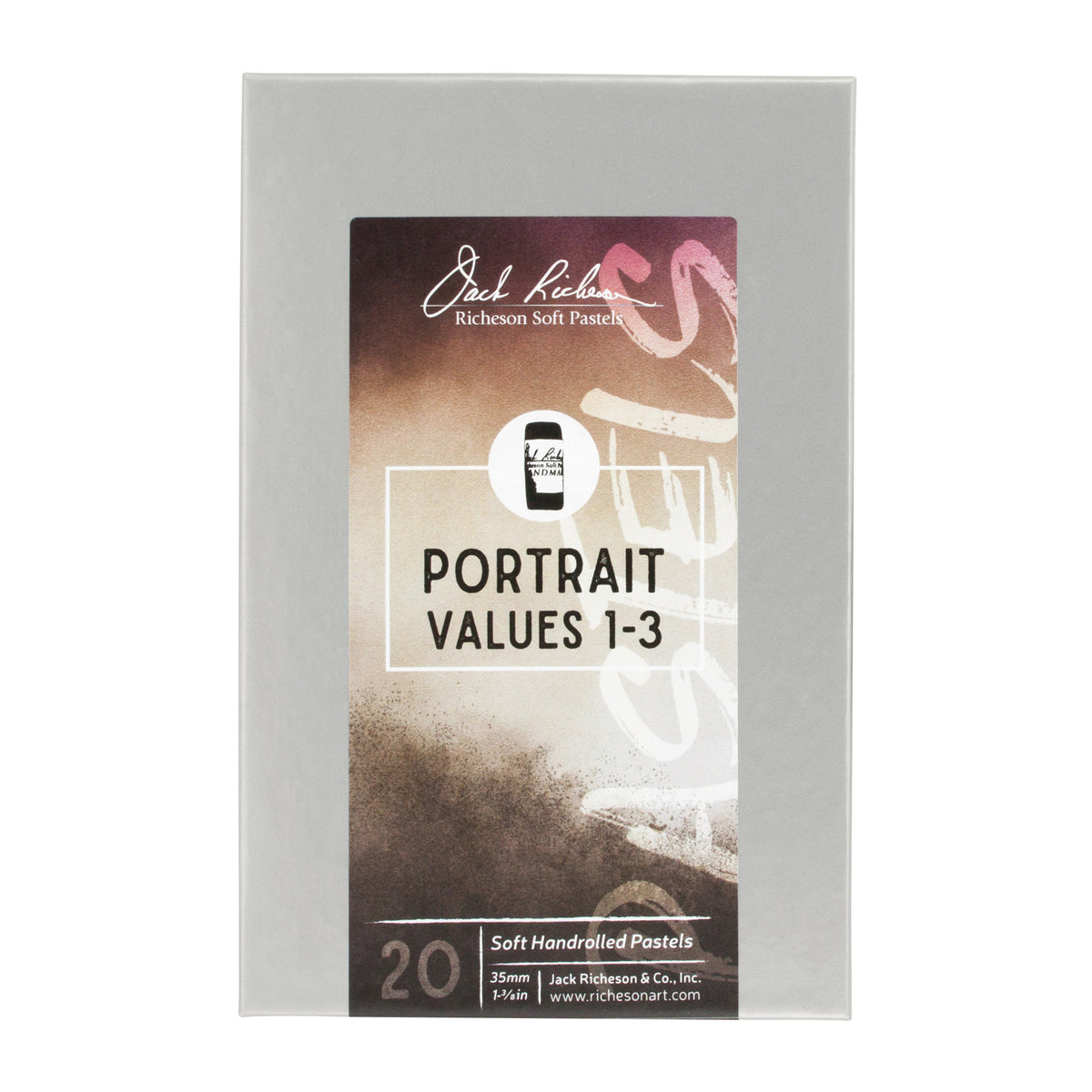 HANDROLLED SOFT PASTEL SET/20 PORTRAIT V1-3