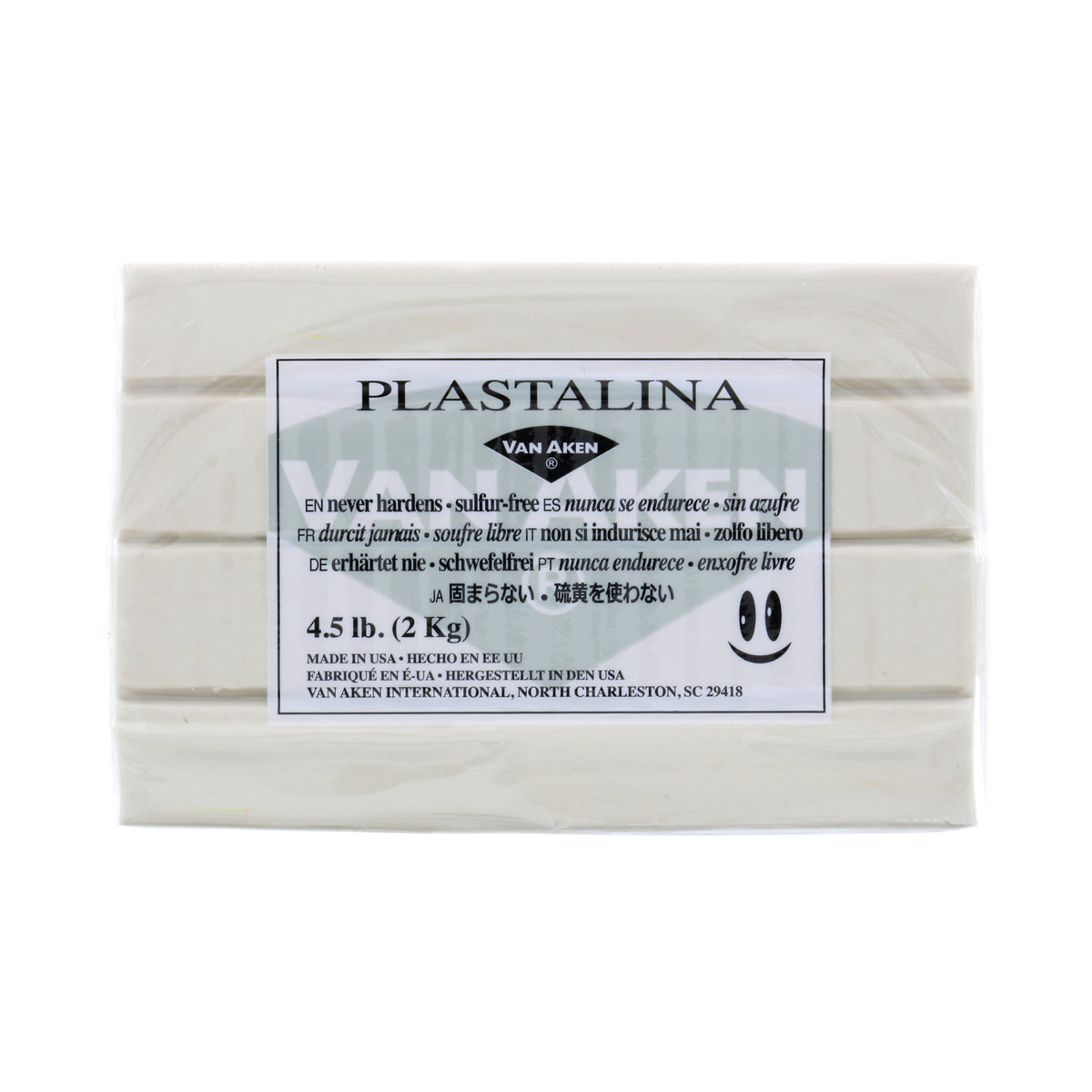PLASTILINA MODELING CLAY 4.5lb IVORY