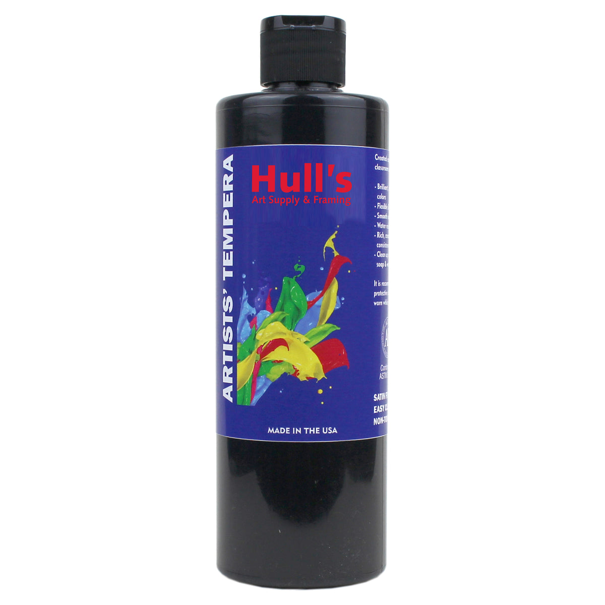 HULLS TEMPERA 16oz BLACK