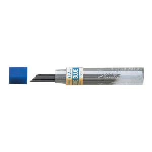 LEAD REFILL 0.7mm MEDIUM 12PK BLUE