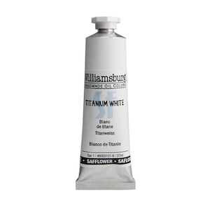 WILLIAMSBURG 37ml SAFFLOWER TITANIUM WHITE