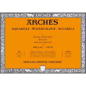 ARCHES BLOCK 140lb ROUGH PRESS 14&#39;&#39;x20&#39;&#39;