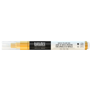LIQUITEX PAINT MARKER FINE NAPLES YELLOW