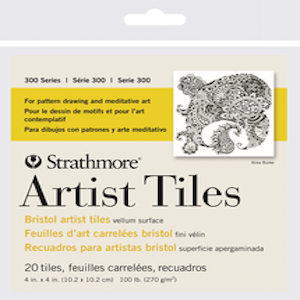 ARTIST TILES BRISTOL PACK 4&#39;&#39;x4&#39;&#39;