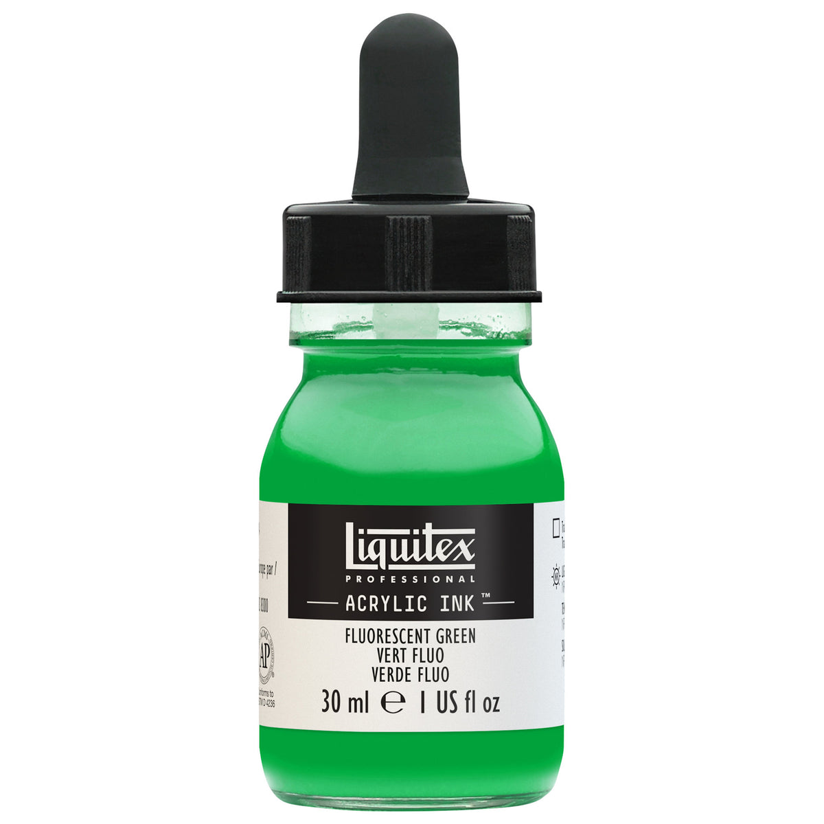 LIQUITEX INK 30ml FLUORESCENT GREEN