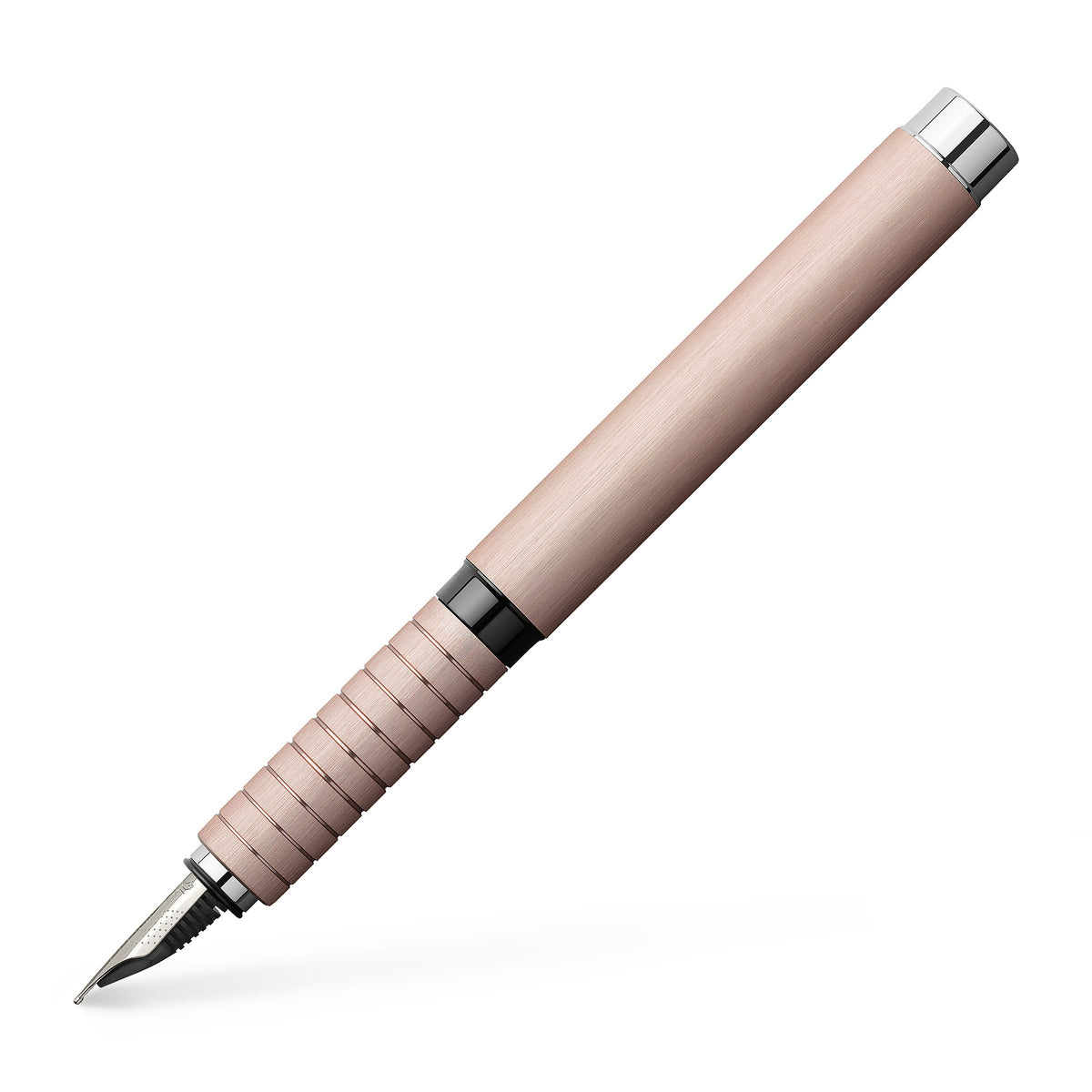 ESSENTIO ROSE ALUMINUM FOUNTAIN PEN FINE