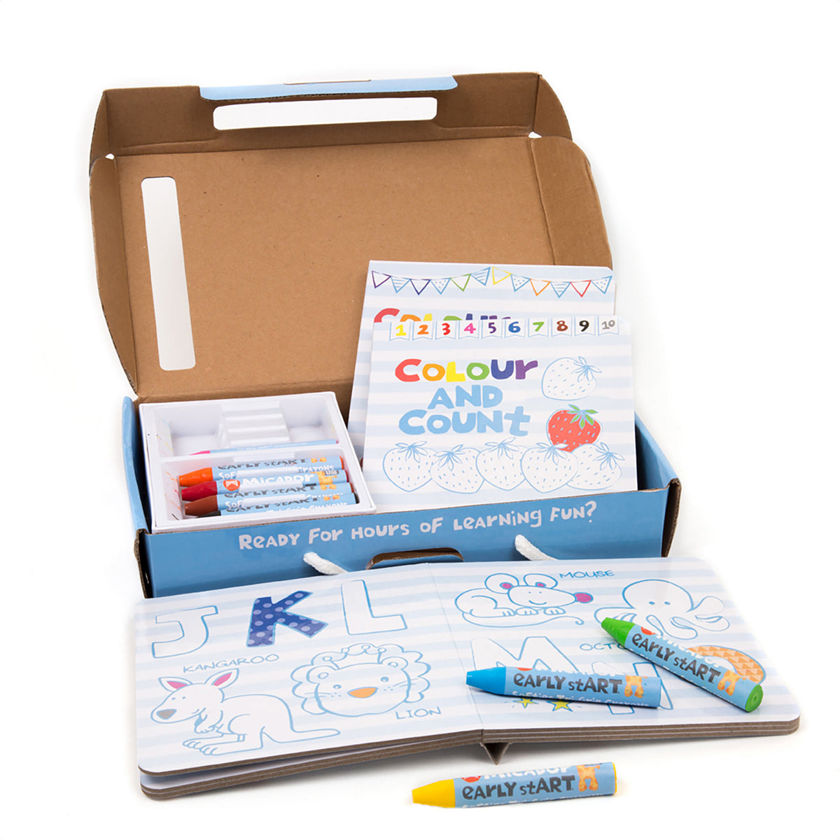 EARLY START COLOURTIVITIES BOARD BOOKS SET