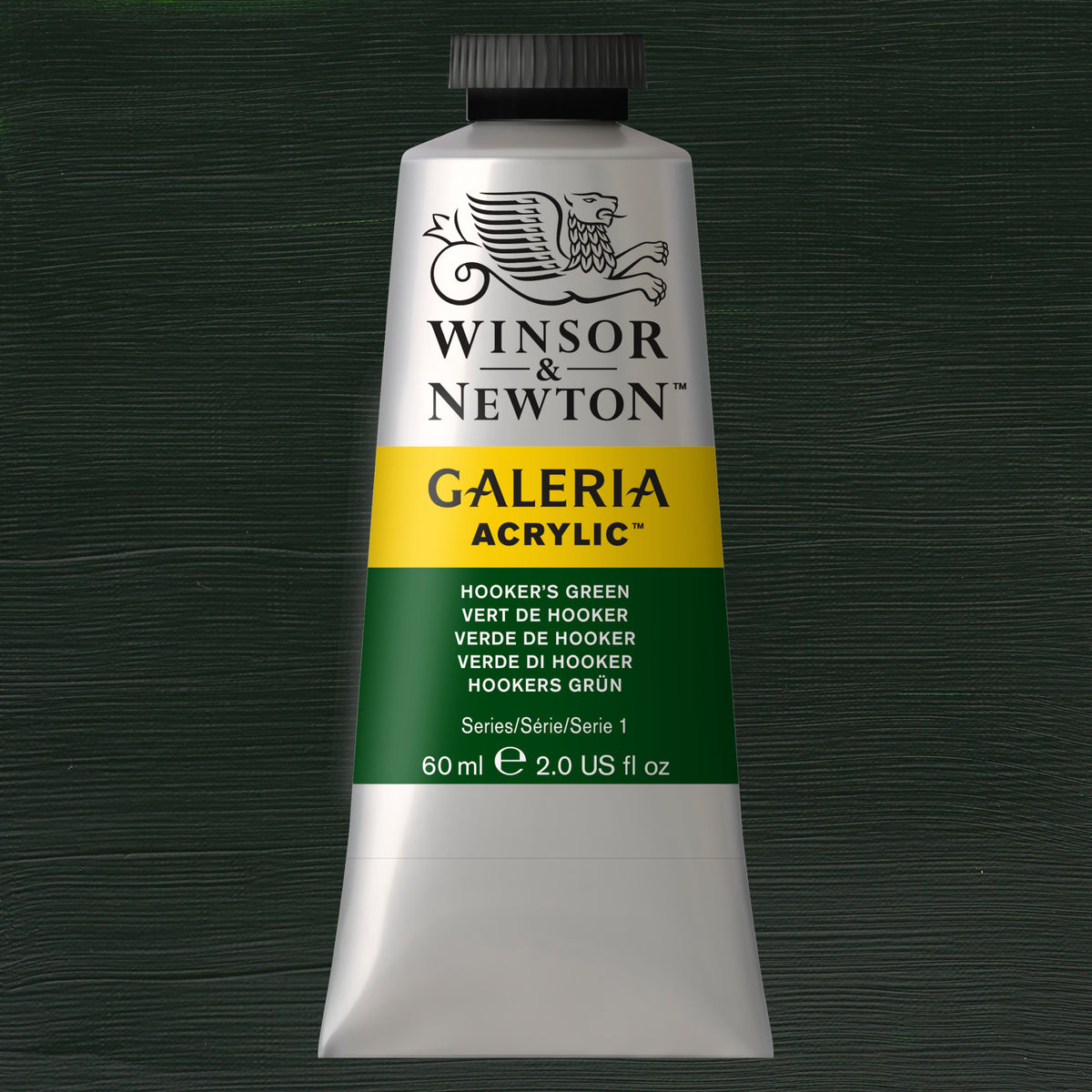 W&amp;N GALERIA ACRYLICS HOOKERS GREEN 60ml