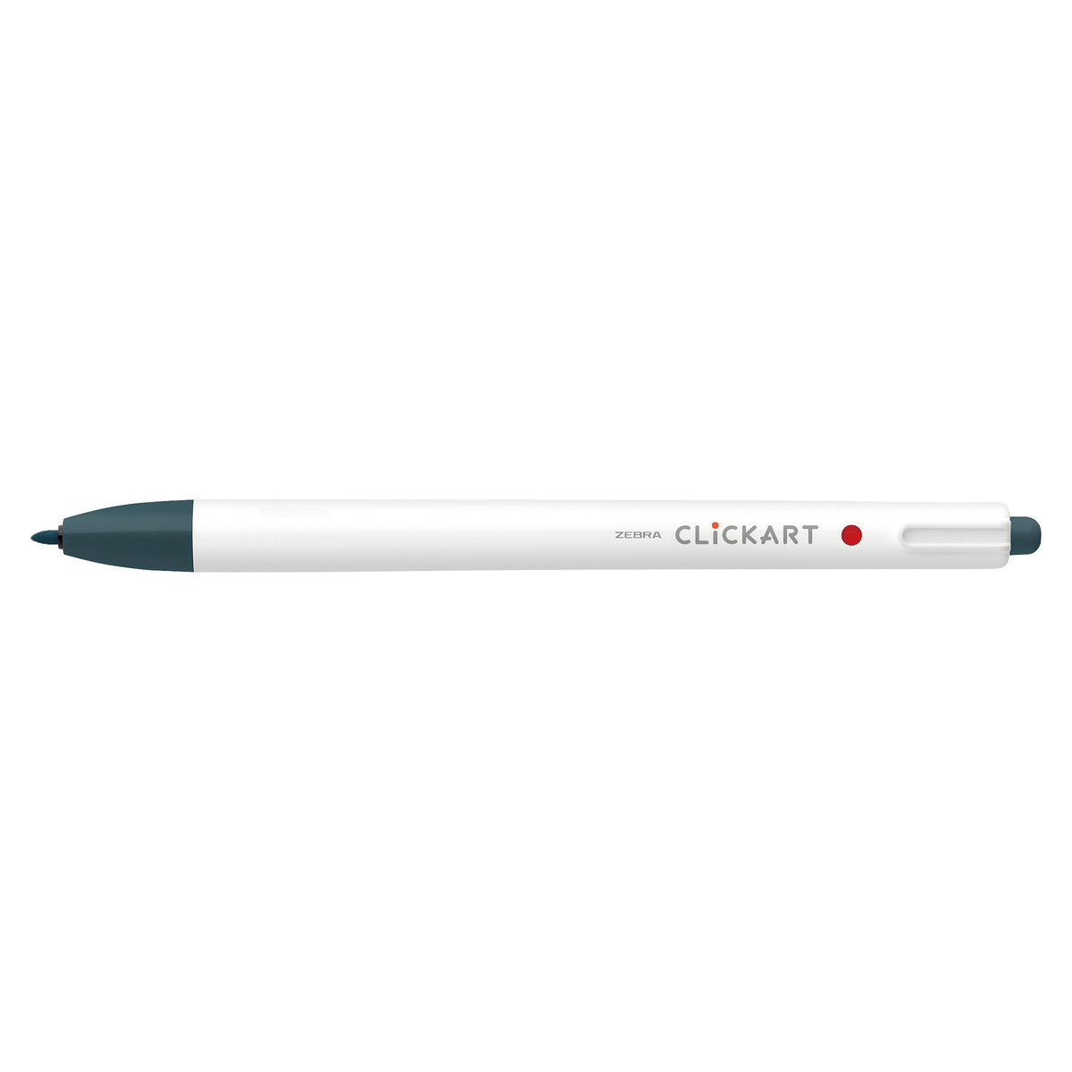 CLICKART RETRACTABLE MARKER PEN 0.6mm SMOKEY BLUE