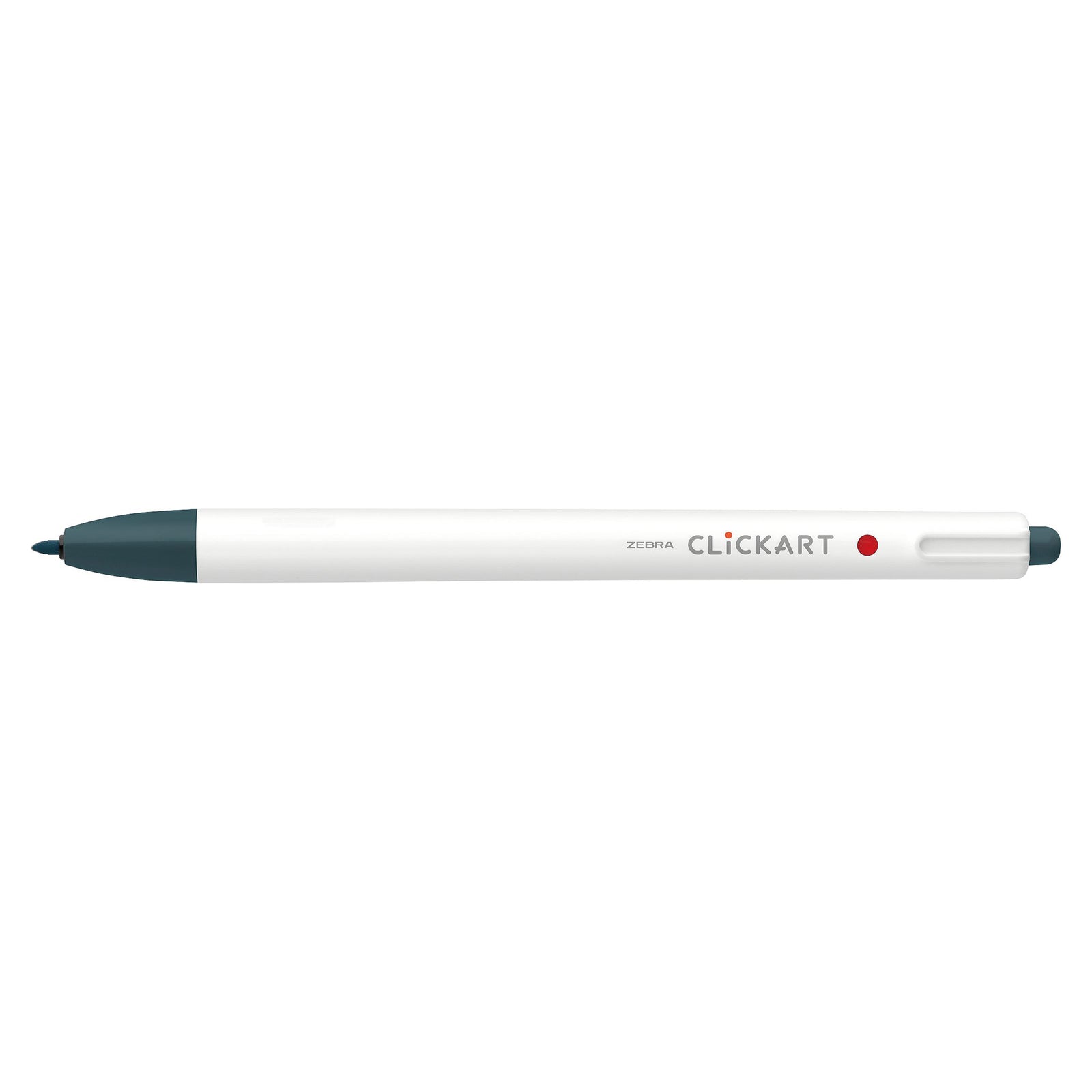 CLICKART RETRACTABLE MARKER PEN 0.6mm SMOKEY BLUE