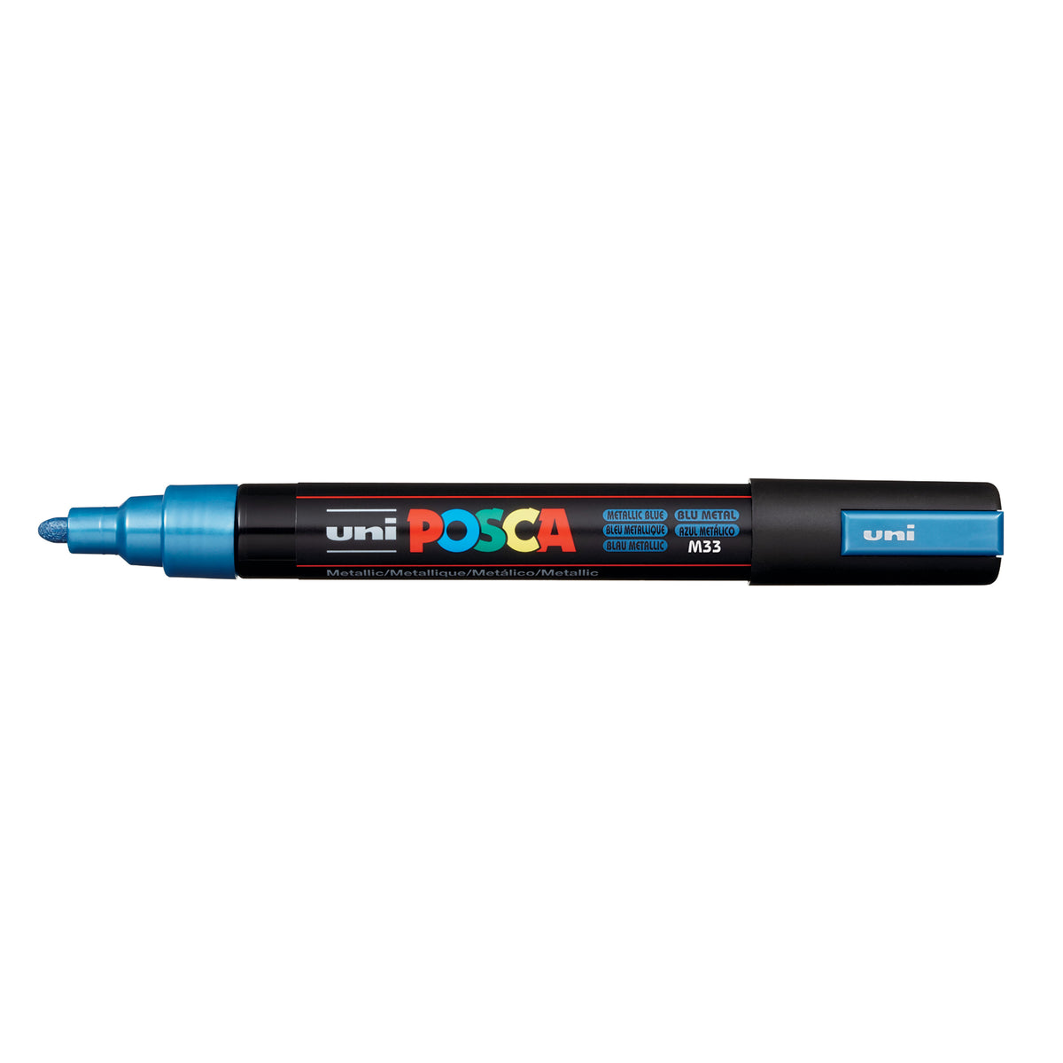 POSCA PAINT MARKER PC-5M MEDIUM METALLIC BLUE