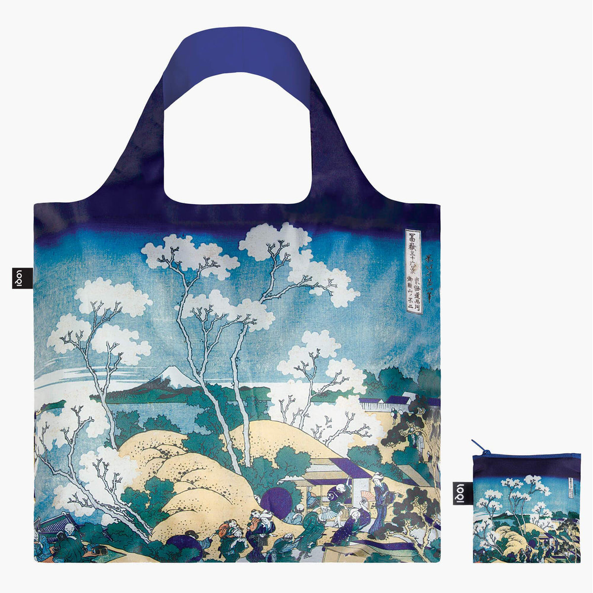 LOQI BAG - HOKUSAI, FUJI FROM GOTENYAMA