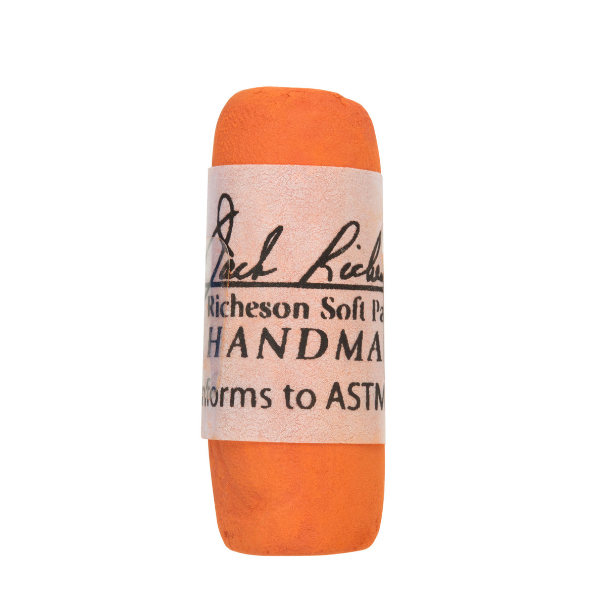 HANDROLLED SOFT PASTEL EARTH ORANGE 25