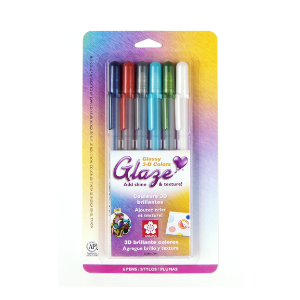 GLAZE 3D PEN ASSORTED COLOR SET/6