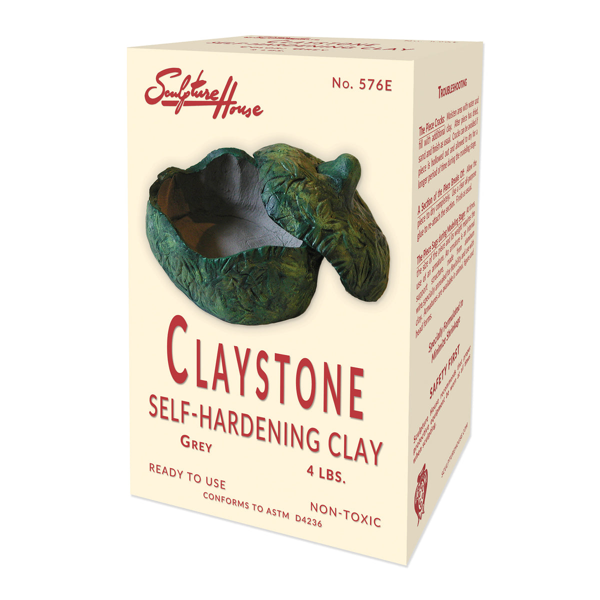 CLAYSTONE BONEWARE GREY 4LB