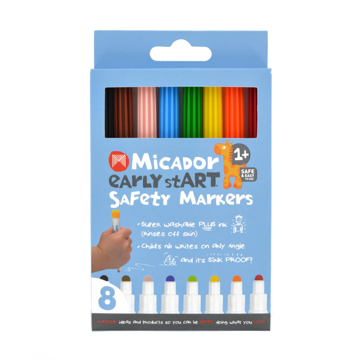 EARLY START SAFETY MARKERS 8PK