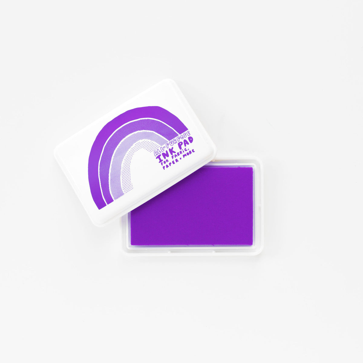 INK STAMP PAD PURPLE