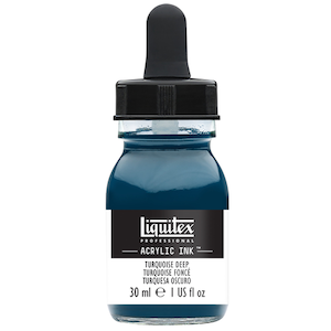 LIQUITEX INK 30ml TURQUOISE DEEP