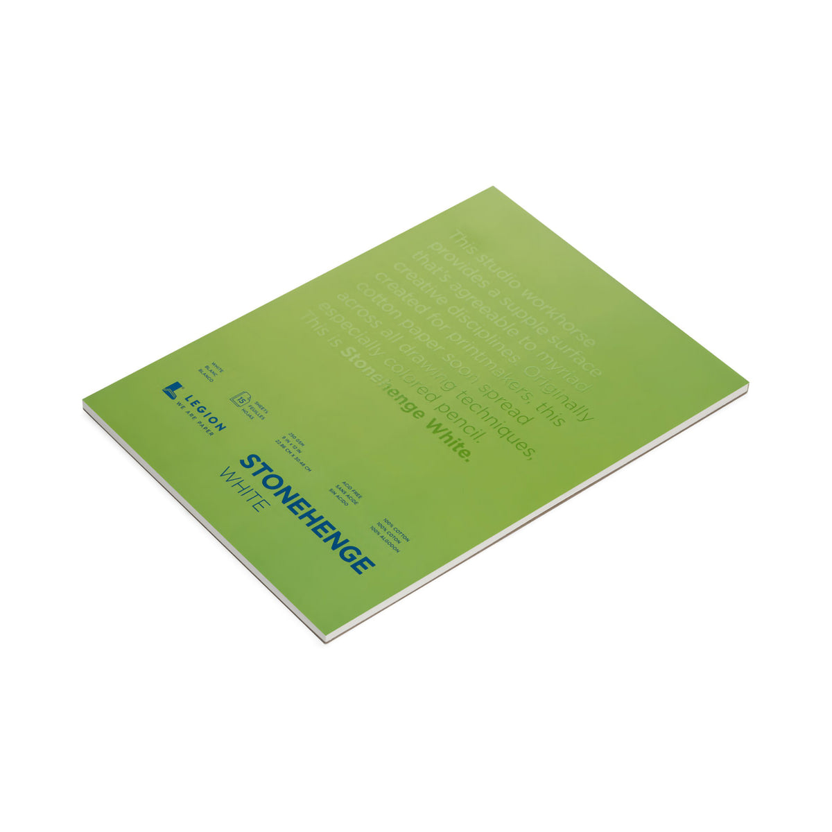 STONEHENGE WHITE PAD 8X8