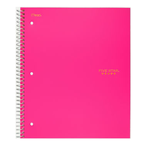 FIVE STAR NOTEBOOK TREND 1-SUBJECT