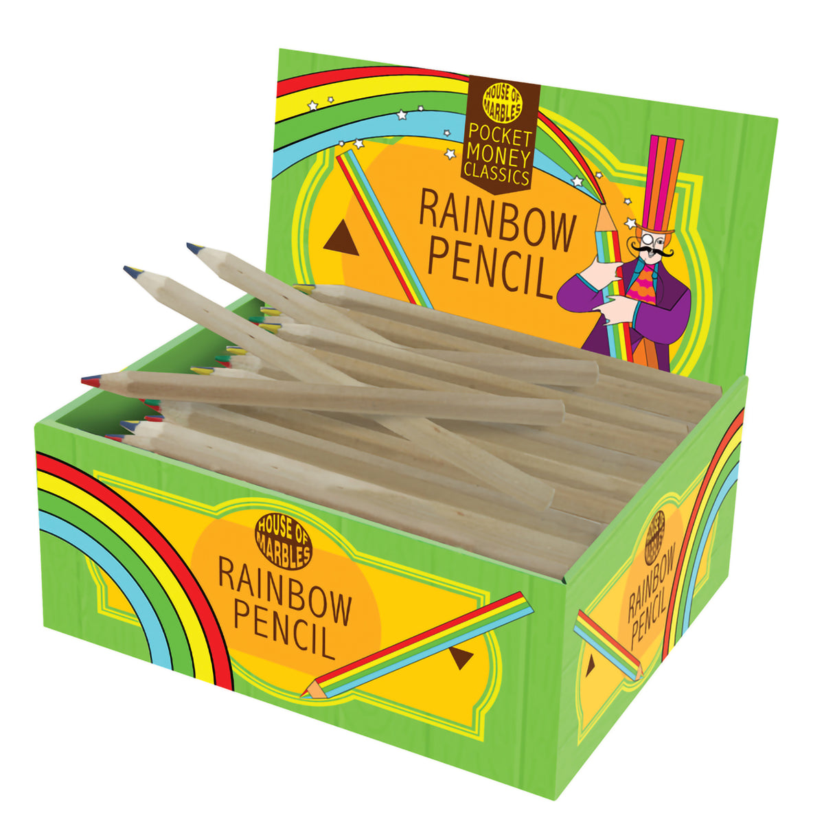 WOODEN RAINBOW PENCIL