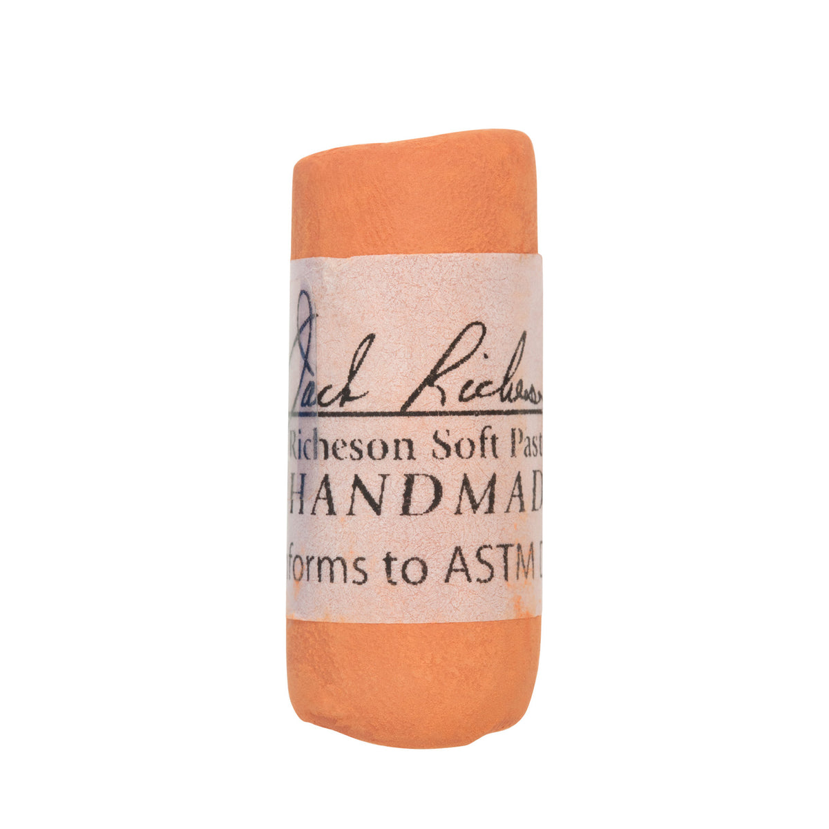 HANDROLLED SOFT PASTEL EARTH ORANGE 19