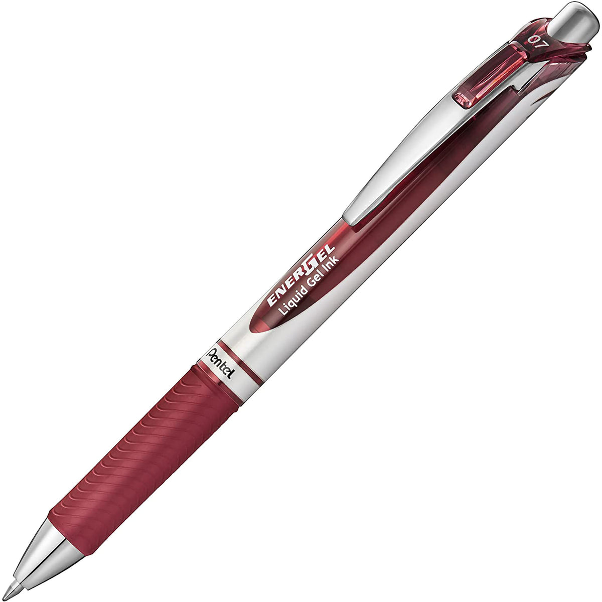 ENERGEL RTX 0.7mm RETRACTABLE BURGUNDY