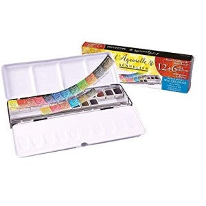 SENNELIER FRENCH ARTIST WATERCOLOR SET/18