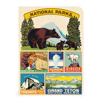 MINI NOTEBOOKS NATIONAL PARKS SET/3