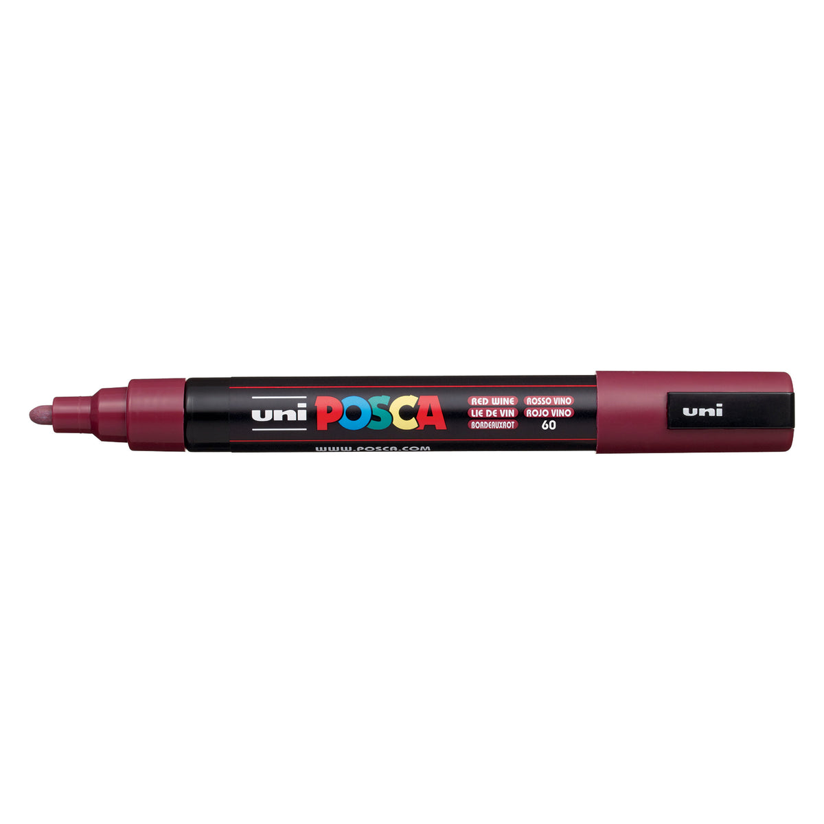 POSCA PAINT MARKER PC-5M MEDIUM RED WINE